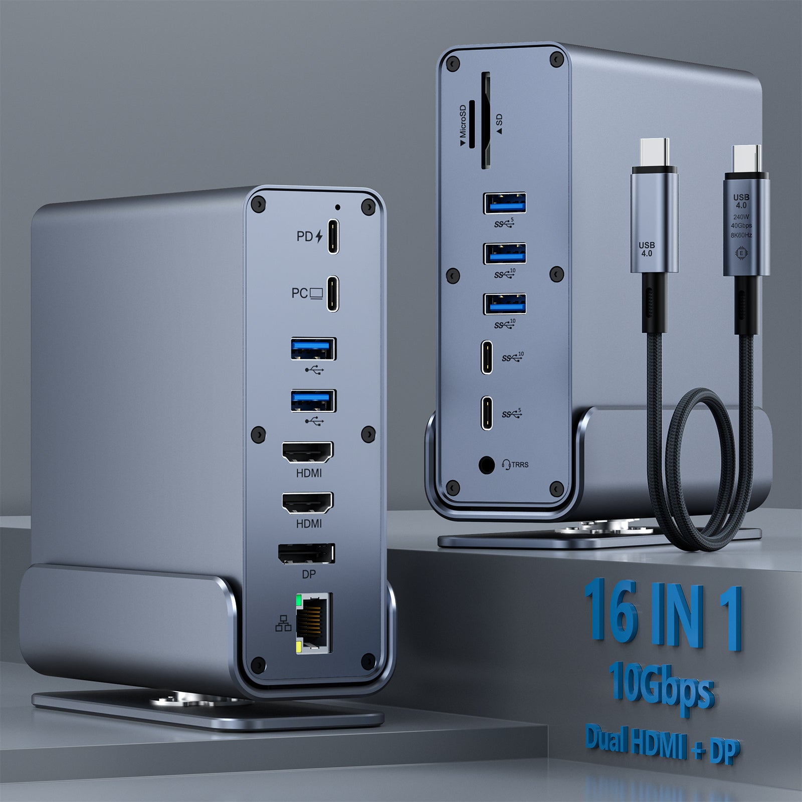 16-in-1 USB-C Docking Station