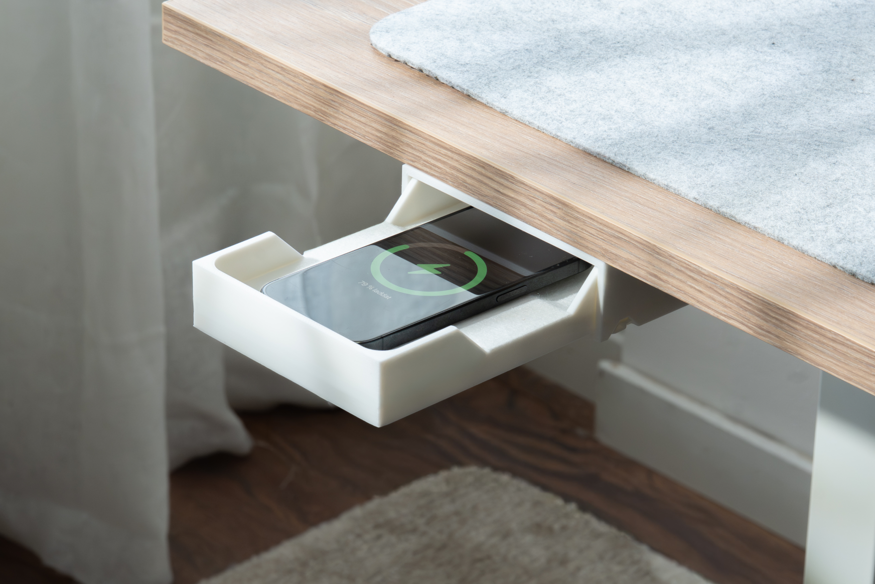 No Distraction iPhone Drawer Dock