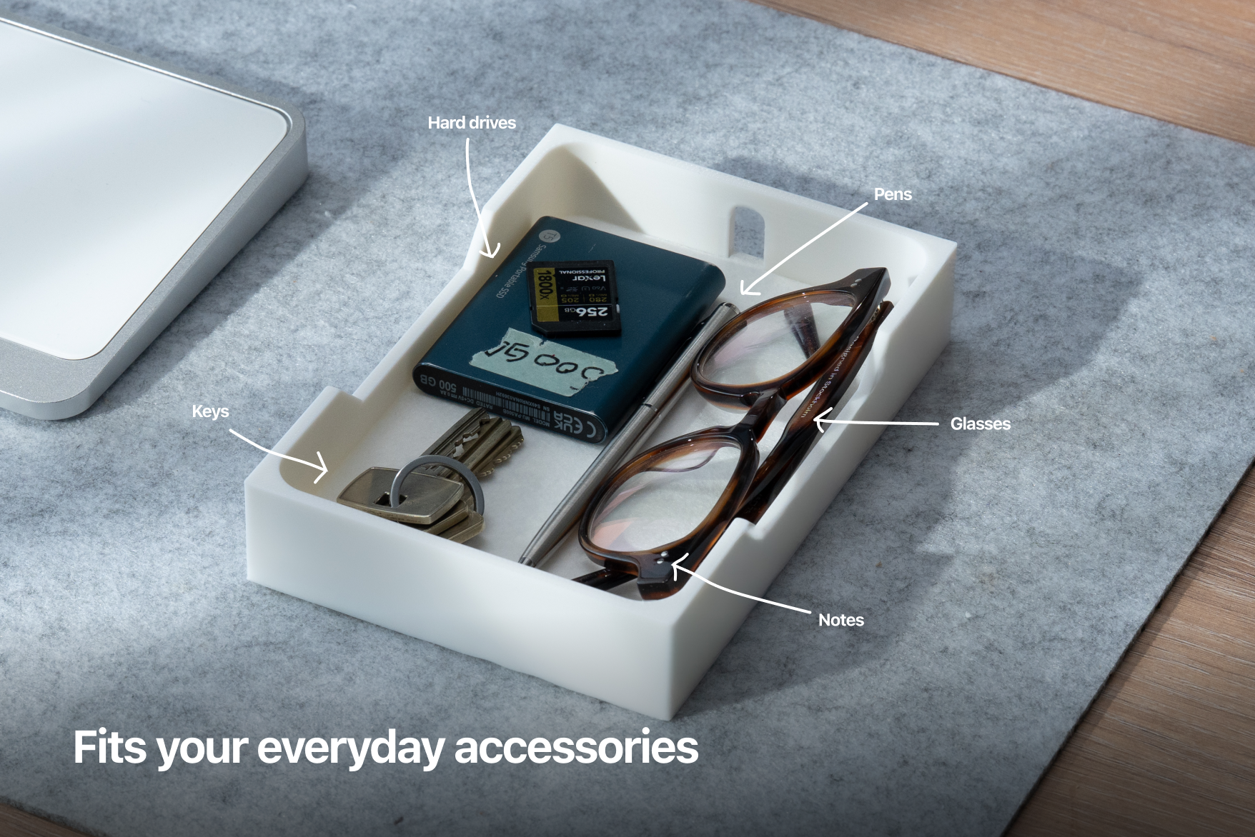 Desk Essentials Drawer Dock
