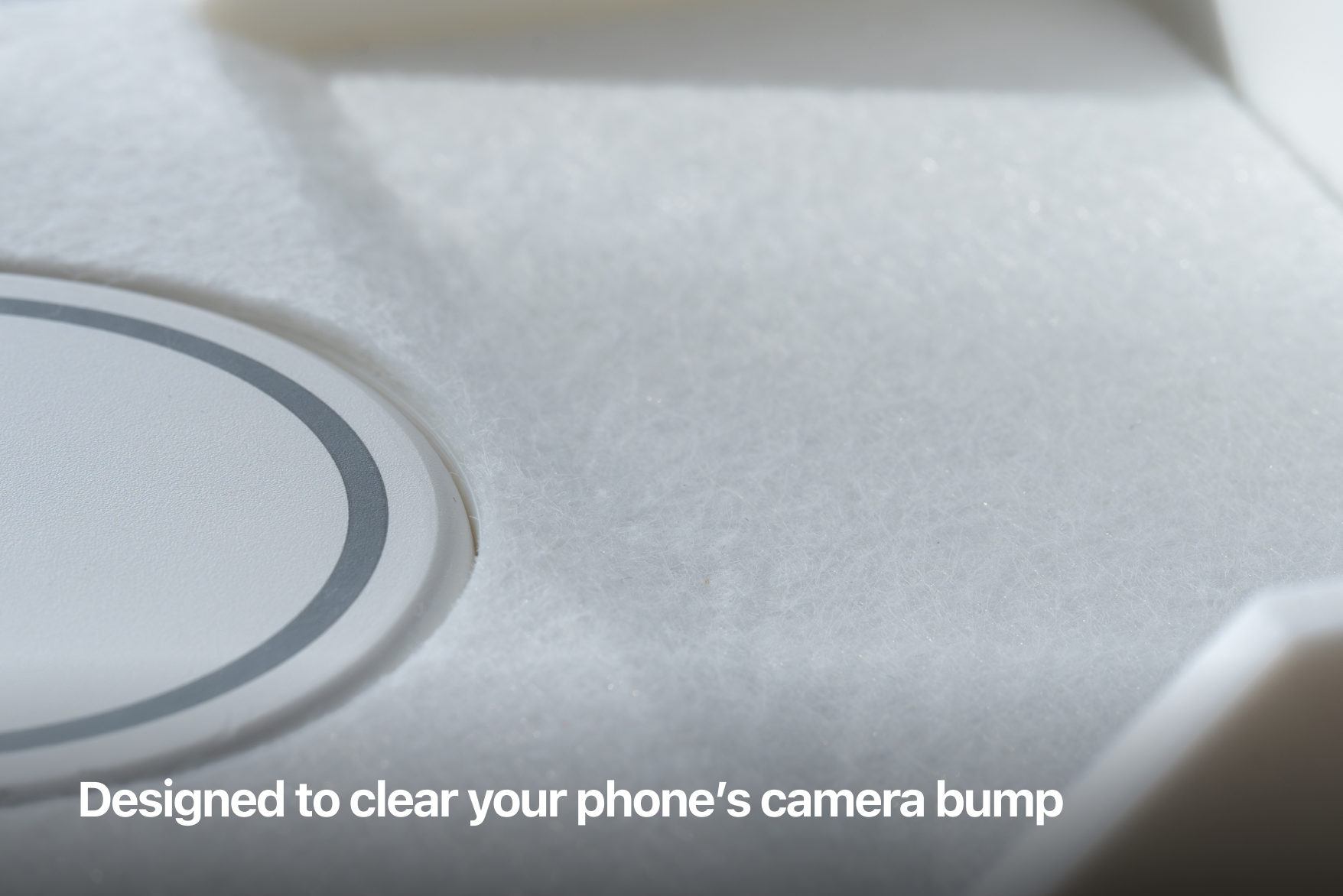 No Distraction iPhone Drawer Dock