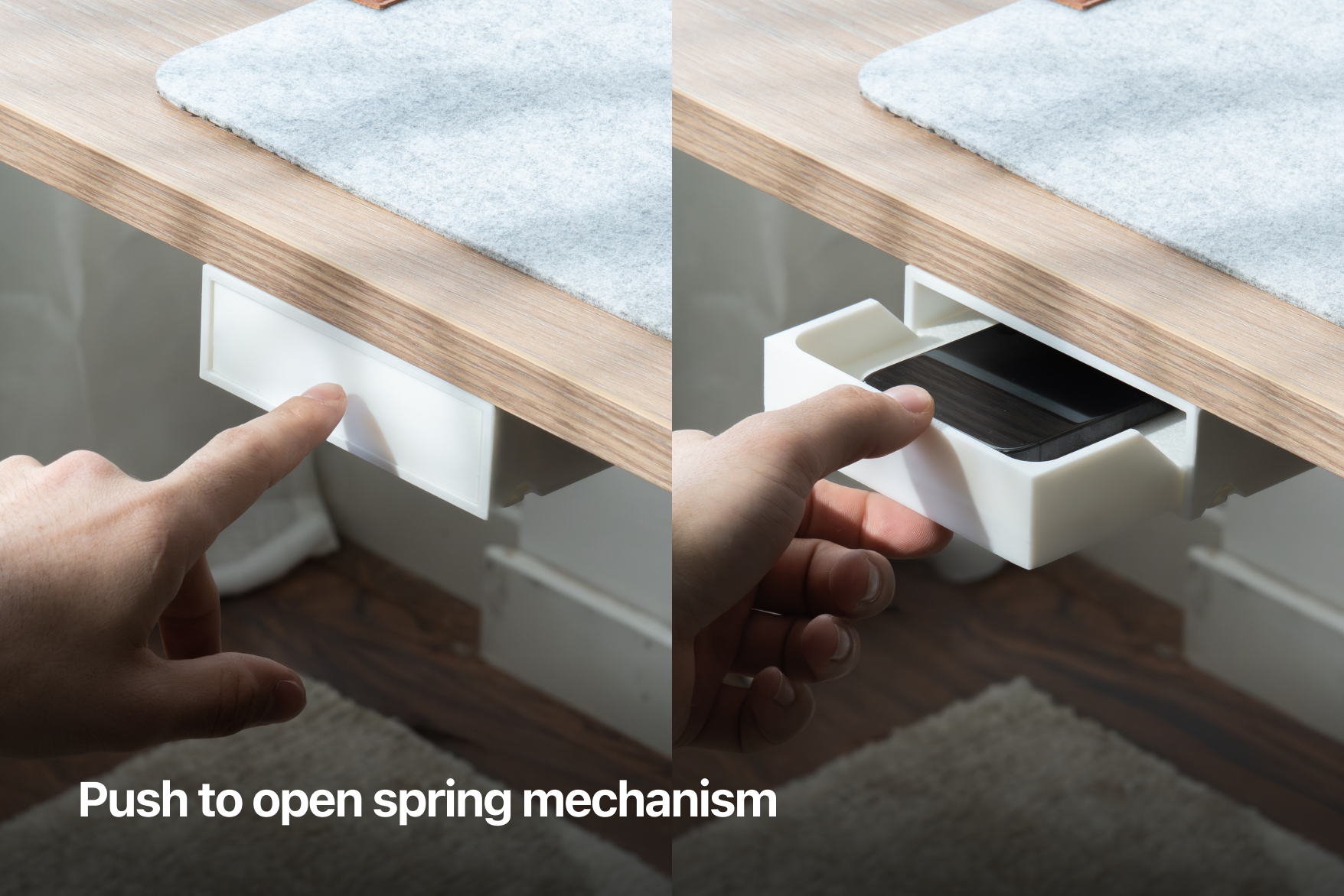 No Distraction iPhone Drawer Dock