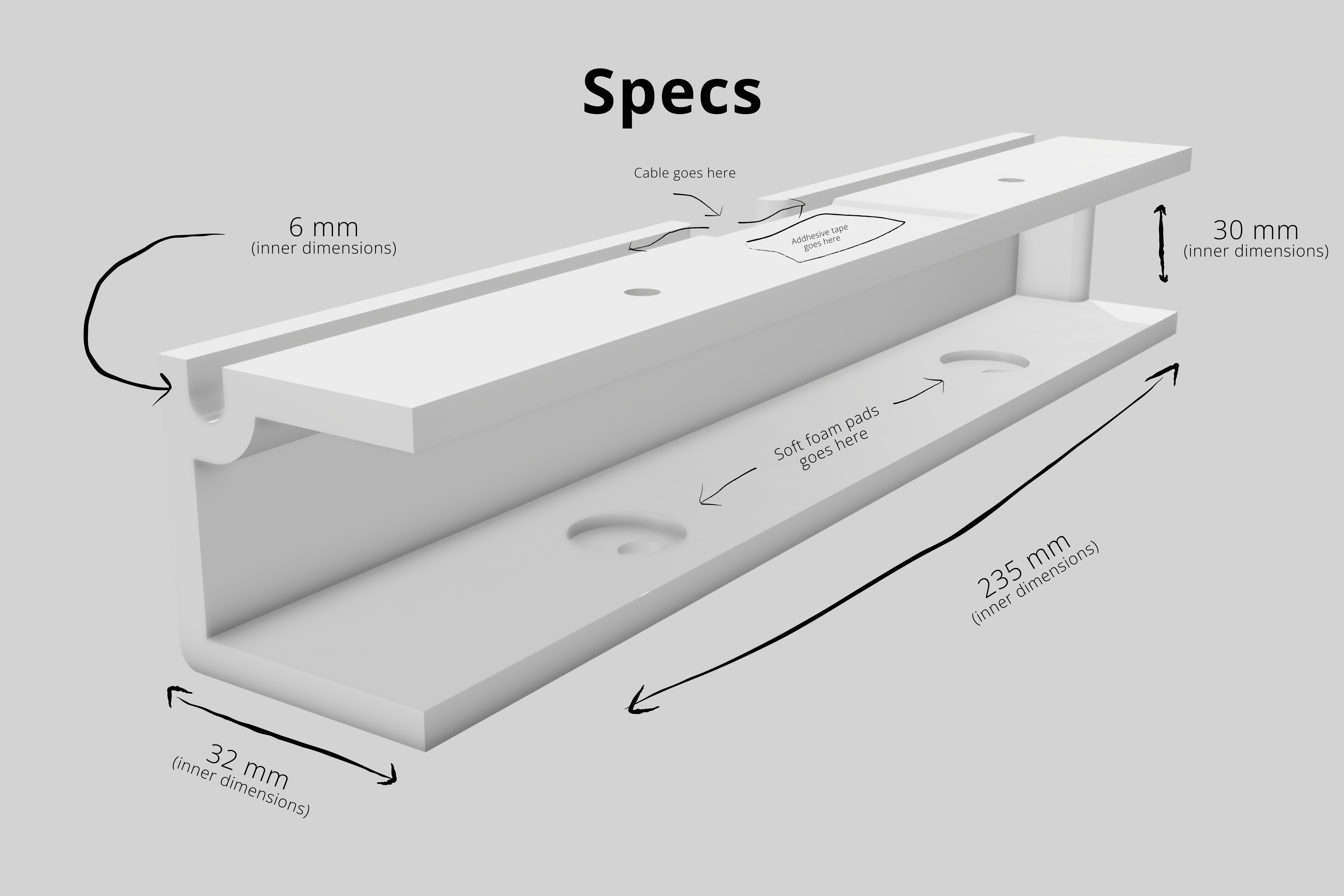 Invisible Laptop Dock