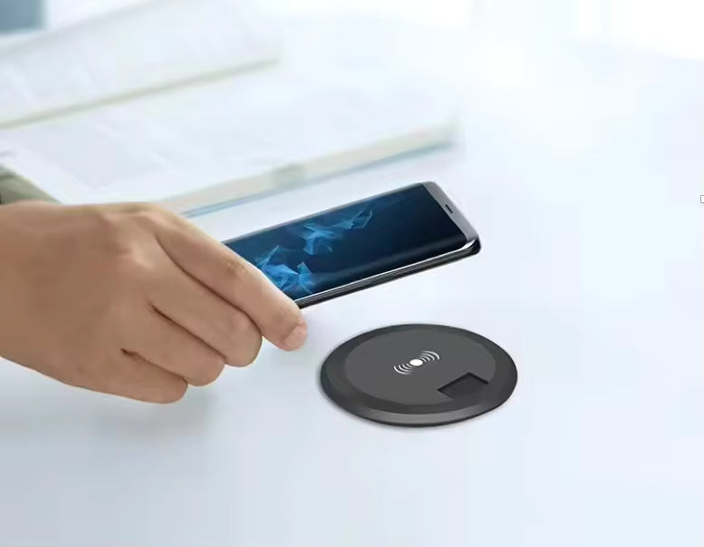 Built-In Desk Fast Wireless Charger
